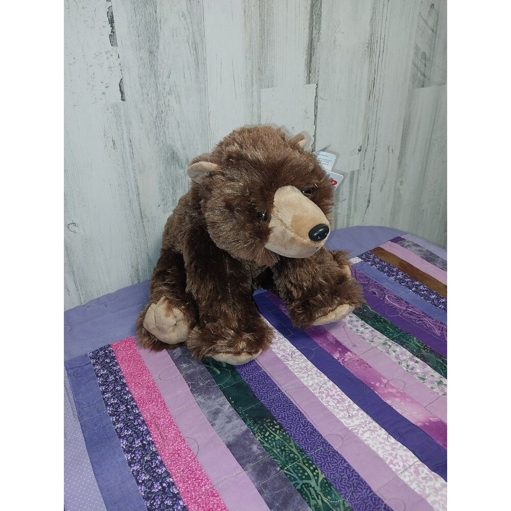 Wild Republic Cuddlekins Brown Bear, Plush Soft Stuffed Animal